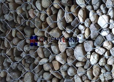 Galvanized Gabion Wall Baskets Stone Boxes For Retaining Wall Construction