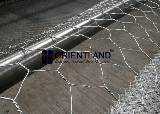Rockfall Mesh Netting Gabion Wall Baskets Dam Embankment Protection Woven Wire Mesh