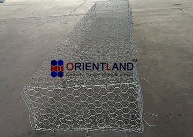Double Twisted Hexagonal Mesh 60×80mm Gabion Wire Baskets