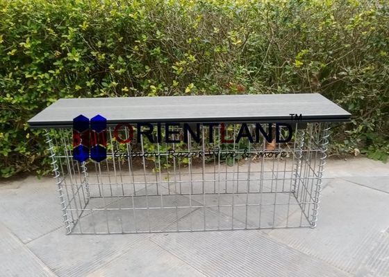 50×100mm Decorative Gabion Garden Bench