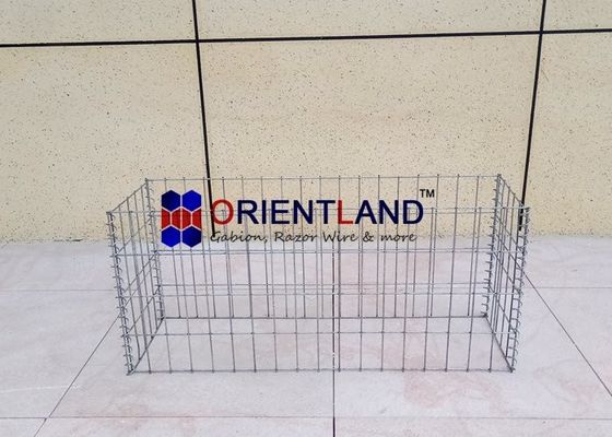 Square HOLE 50×100mm 4.5mm Gabion Planter Boxes