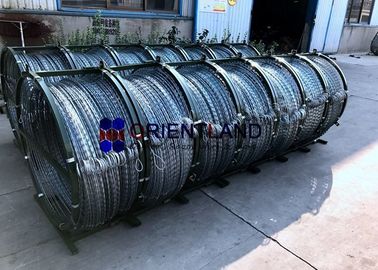 Military Protecting Border Wall Razor Barbed Wire Fencing Wide Application Range