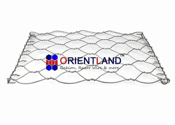 Civil Construction Project Gabion Wire Baskets / Durable Zinc Coated Wire Box