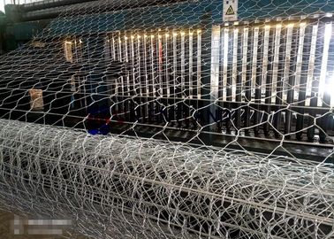 High Tensile Strength Reinforced Gabion Wire Baskets Double Twisted 