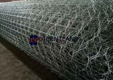 High Tensile Strength Reinforced Gabion Wire Baskets Double Twisted 