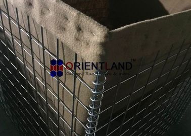 Turkey Hesco Defence Barrier , Hesco Baskets Corrosion Resistance MIL 5
