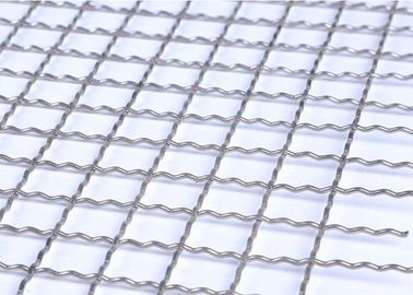 High Tensile Strength Woven Wire Mesh Screens For BBQ Corrosion Resistance