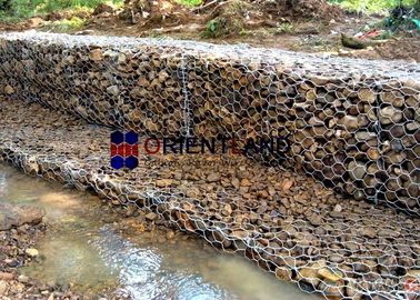 Galvanized Gabion Wall Baskets Stone Boxes For Retaining Wall Construction