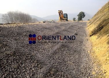 Hexagonal Gabion Box Rock Cage Retaining Wall 90% Zinc + 10% Aluminium Coating