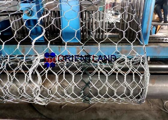 Hot Dipped Galvanized Slope Stabilization Gabion Wall