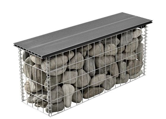 50×100mm Decorative Gabion Garden Bench