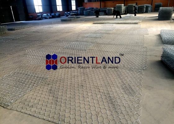 Mechanical Edge Banding Gabion Wire Baskets