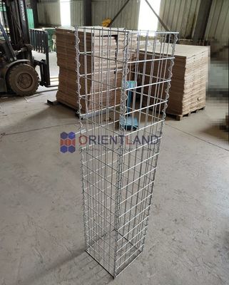 Galfan 4 Cornerstone Welded Gabion Baskets Mesh 10x5cm