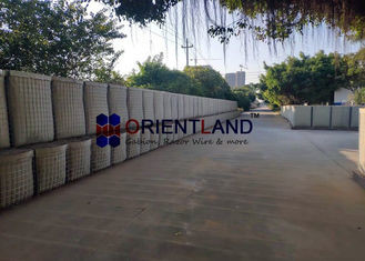 Welded Zinc Aluminum Alloy Defensive Barrier For Earth Sheltered